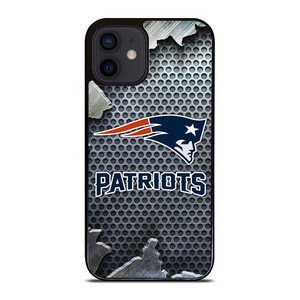 NEW ENGLAND PATRIOTS BROKEN METAL iPhone 12 Mini Case Cover NEW ENGLAND PATRIOTS BROKEN METAL iPhone 12 Mini Case Cover