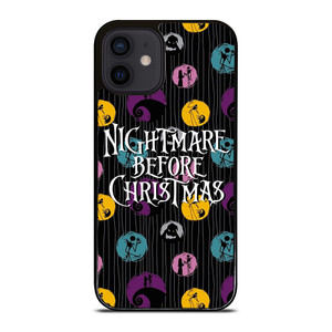 NIGHTMARE BEFORE CHRISTMAS PATTERN iPhone 12 Mini Case Cover