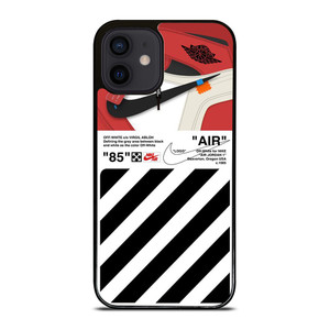 NIKE AIR JORDAN OFFWHITE SHOES iPhone 12 Mini Case Cover NIKE AIR JORDAN OFFWHITE SHOES iPhone 12 Mini Case Cover
