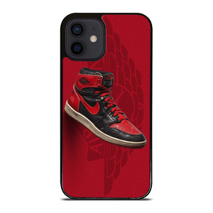 NIKE AIR JORDAN SHOES LOGO iPhone 12 Mini Case Cover NIKE AIR JORDAN SHOES LOGO iPhone 12 Mini Case Cover