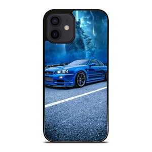 NISSAN GTR GODZILLA BLUE 2 iPhone 12 Mini Case Cover NISSAN GTR GODZILLA BLUE 2 iPhone 12 Mini Case Cover