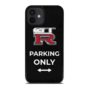 NISSAN GTR PARKING ONLY iPhone 12 Mini Case Cover NISSAN GTR PARKING ONLY iPhone 12 Mini Case Cover