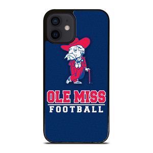 OLE MISS FOOTBALL LOGO iPhone 12 Mini Case Cover