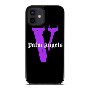 PALM ANGELS VLONE PURPLE iPhone 12 Mini Case Cover PALM ANGELS VLONE PURPLE iPhone 12 Mini Case Cover