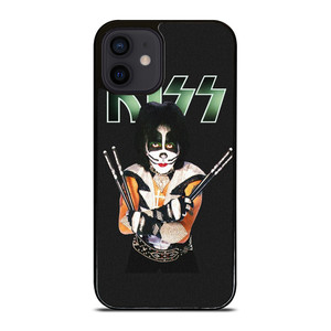 PETER CRISS KISS ROCK BAND iPhone 12 Mini Case Cover PETER CRISS KISS ROCK BAND iPhone 12 Mini Case Cover
