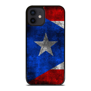 PUERTO RICO RUSTY FLAG iPhone 12 Mini Case Cover