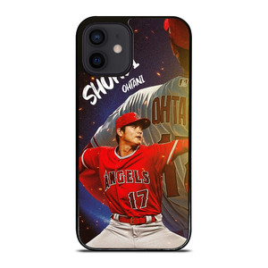 SHOHEI OHTANI LOS ANGELES ANGELS BASEBALL iPhone 12 Mini Case Cover SHOHEI OHTANI LOS ANGELES ANGELS BASEBALL iPhone 12 Mini Case Cover