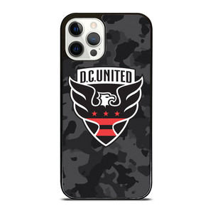 DC UNITED MLS BLACK CAMO iPhone 12 Pro Case Cover