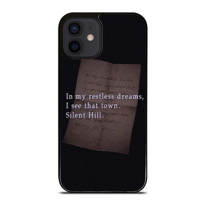 SILENT HILL GAMES LETTER iPhone 12 Mini Case Cover