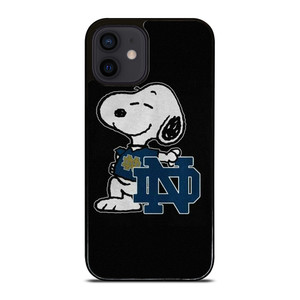 SNOOPY NOTRE DAME FIGHTING IRISH iPhone 12 Mini Case Cover SNOOPY NOTRE DAME FIGHTING IRISH iPhone 12 Mini Case Cover
