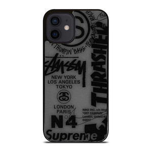 SUPREME STUSSY HYPEBEAST iPhone 12 Mini Case Cover