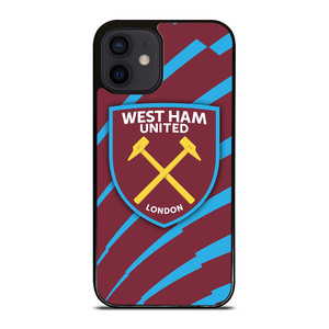 WEST HAM UNITED FOOTBALL iPhone 12 Mini Case Cover WEST HAM UNITED FOOTBALL iPhone 12 Mini Case Cover