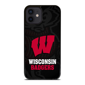 WISCONSIN BADGERS UNIVERSITY FOOTBALL iPhone 12 Mini Case Cover