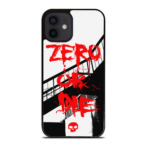ZERO SKATEBOARDS SLOGAN iPhone 12 Mini Case Cover ZERO SKATEBOARDS SLOGAN iPhone 12 Mini Case Cover