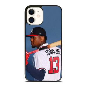ACUNA JR ATLANTA BRAVES BASEBALL iPhone 12 Case Cover ACUNA JR ATLANTA BRAVES BASEBALL iPhone 12 Case Cover