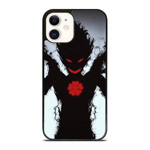 ASTA DEMON BLACK CLOVER LOGO iPhone 12 Case Cover
