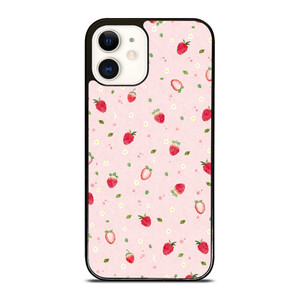 CUTE STRAWBERRY PATTERN iPhone 12 Case Cover