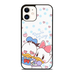 DONALD LOVE DAISY DUCK CUTE iPhone 12 Case Cover DONALD LOVE DAISY DUCK CUTE iPhone 12 Case Cover