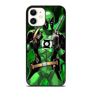 GREEN LANTERN DEADPOOL iPhone 12 Case Cover GREEN LANTERN DEADPOOL iPhone 12 Case Cover