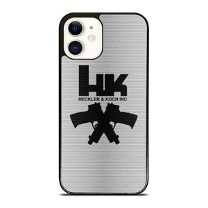 HECKLER AND KOCH PISTOLS LOGO iPhone 12 Case Cover HECKLER AND KOCH PISTOLS LOGO iPhone 12 Case Cover