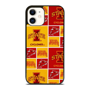 IOWA STATE CYCLONES FOOTBALL COLLAGE iPhone 12 Case Cover