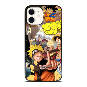 JAPANESE ANIME CROSSOVER iPhone 12 Case Cover JAPANESE ANIME CROSSOVER iPhone 12 Case Cover