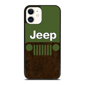 JEEP GREEN RUSTY LOGO iPhone 12 Case Cover JEEP GREEN RUSTY LOGO iPhone 12 Case Cover