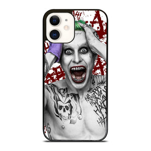 JOKER JARED LETO ART iPhone 12 Case Cover JOKER JARED LETO ART iPhone 12 Case Cover