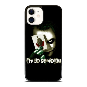JOKER WHY SO SERIOUS iPhone 12 Case Cover JOKER WHY SO SERIOUS iPhone 12 Case Cover