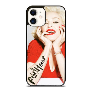 MADONNA REBEL HEART iPhone 12 Case Cover MADONNA REBEL HEART iPhone 12 Case Cover