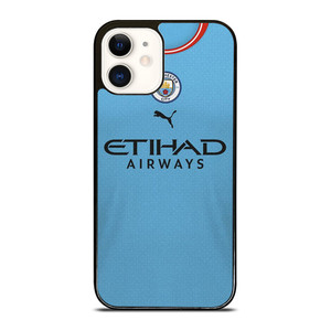 MANCHESTER CITY 2022-23 JERSEY iPhone 12 Case Cover MANCHESTER CITY 2022-23 JERSEY iPhone 12 Case Cover