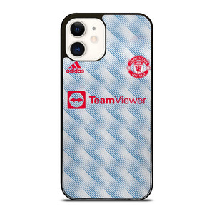 MANCHESTER UNITED 2021 AWAY JERSEY iPhone 12 Case Cover MANCHESTER UNITED 2021 AWAY JERSEY iPhone 12 Case Cover