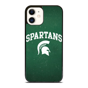 MICHIGAN STATE SPARTANS LOGO iPhone 12 Case Cover MICHIGAN STATE SPARTANS LOGO iPhone 12 Case Cover