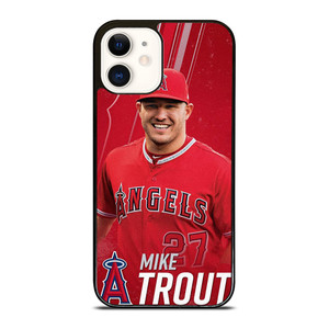 MIKE TROUT LOS ANGELES ANGELS BASEBALL 2 iPhone 12 Case Cover