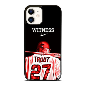 MIKE TROUT LOS ANGELES ANGELS BASEBALL iPhone 12 Case Cover
