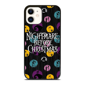 NIGHTMARE BEFORE CHRISTMAS PATTERN iPhone 12 Case Cover NIGHTMARE BEFORE CHRISTMAS PATTERN iPhone 12 Case Cover