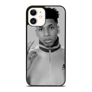NLE CHOPPA RAPPER BLACK WHITE iPhone 12 Case Cover
