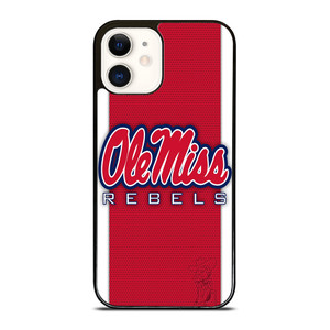 OLE MISS REBELS FOOTBALL iPhone 12 Case Cover OLE MISS REBELS FOOTBALL iPhone 12 Case Cover