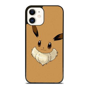 POKEMON CUTE EEVEE FLAT iPhone 12 Case Cover