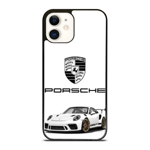 PORSCHE GT3 RS WHITE iPhone 12 Case Cover PORSCHE GT3 RS WHITE iPhone 12 Case Cover