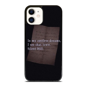 SILENT HILL GAMES LETTER iPhone 12 Case Cover