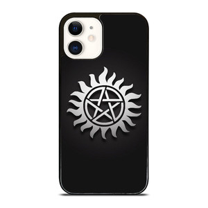 SUPERNATURAL METAL LOGO iPhone 12 Case Cover SUPERNATURAL METAL LOGO iPhone 12 Case Cover