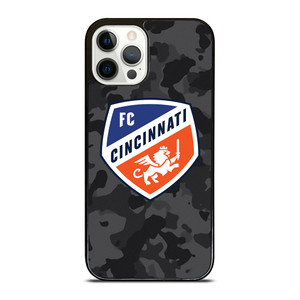FC CINCINNATI MLS BLACK CAMO iPhone 12 Pro Case Cover