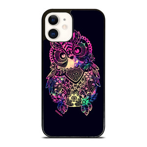 TRIBAL OWL ART iPhone 12 Case Cover
