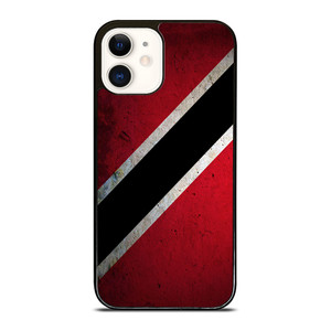 TRINIDAD AND TOBAGO TEXTURED FLAG iPhone 12 Case Cover