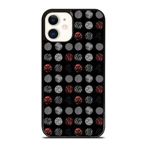 TWENTY ONE PILOTS BLURRYFACE PATTERN iPhone 12 Case Cover