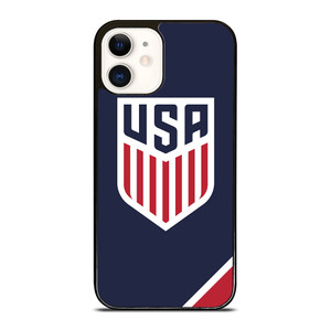UNITED STATES SOCCER USMNT NAVY iPhone 12 Case Cover