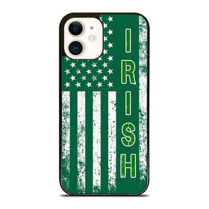 USA FLAG IRISH IRELAND iPhone 12 Case Cover USA FLAG IRISH IRELAND iPhone 12 Case Cover