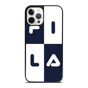 FILA SQUARE PATTERN iPhone 12 Pro Case Cover