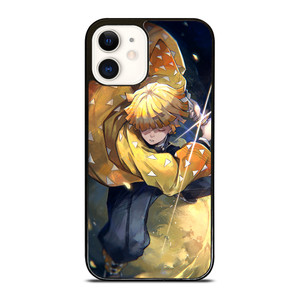 ZENITSU AGATSUMA DEMON SLAYER ANIME iPhone 12 Case Cover ZENITSU AGATSUMA DEMON SLAYER ANIME iPhone 12 Case Cover